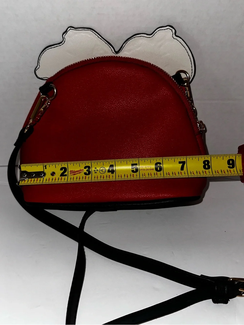Red Snoopy Peanuts Crossbody